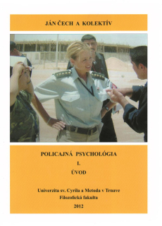 Policajná psychológia I. Úvod