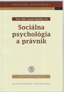 Sociálna psychológia a právnik