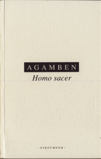 Homo Sacer: Suverenní moc a holý život