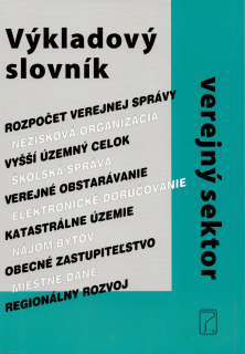 Výkladový slovník - verejný sektor